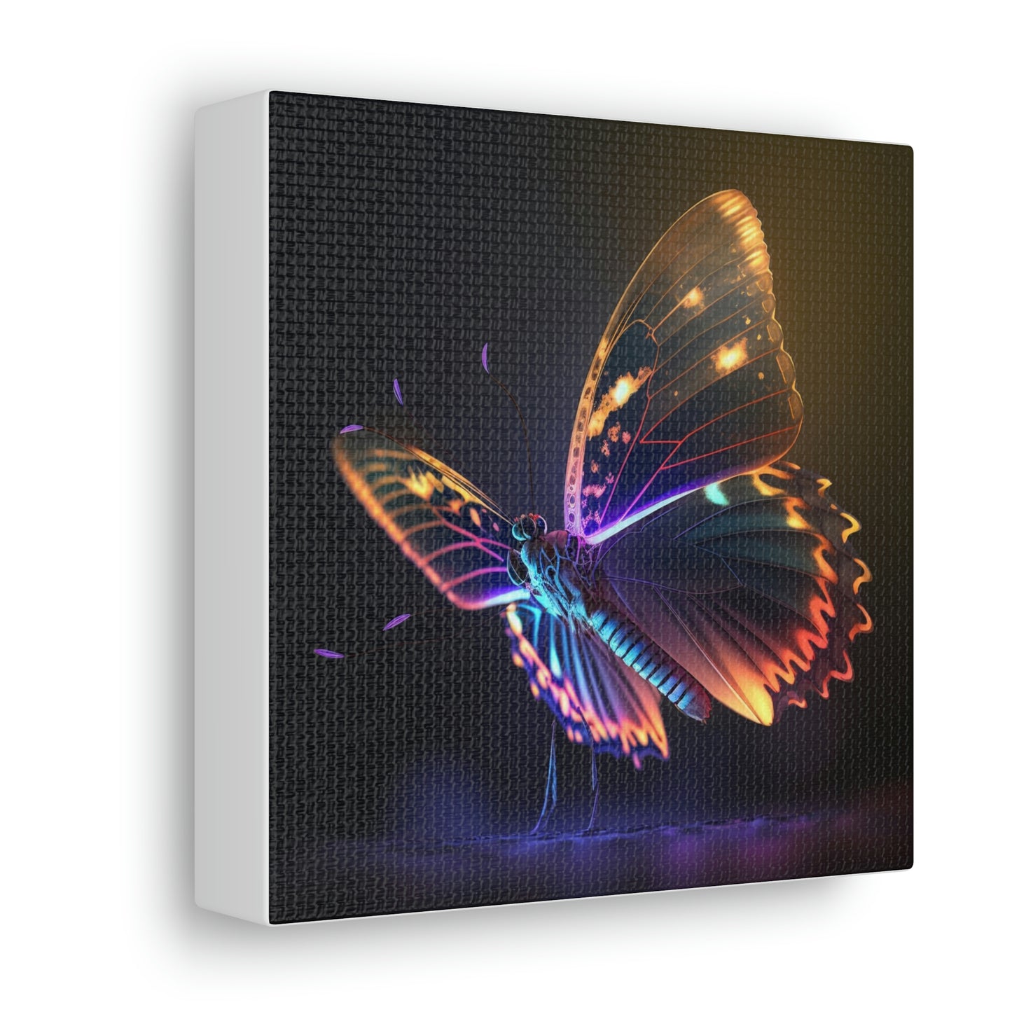 Butterfly neon glow