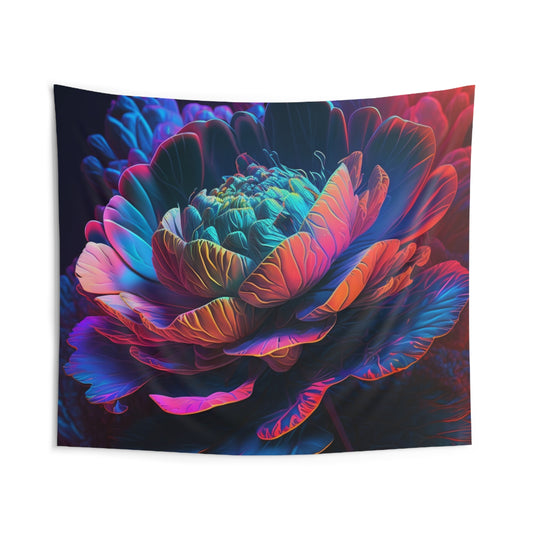 Indoor Wall Tapestries Neon Florescent Glow 1