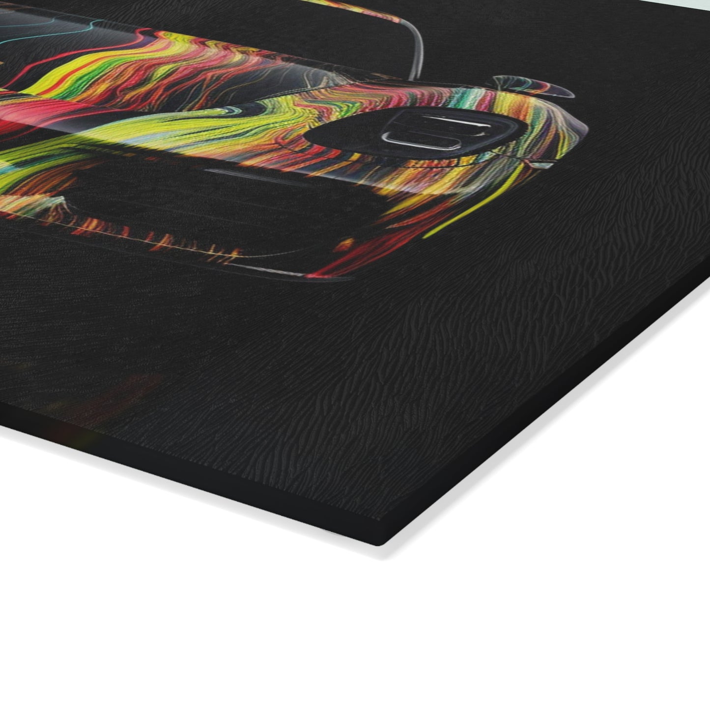 Glass Cutting Board Porsche Line 2