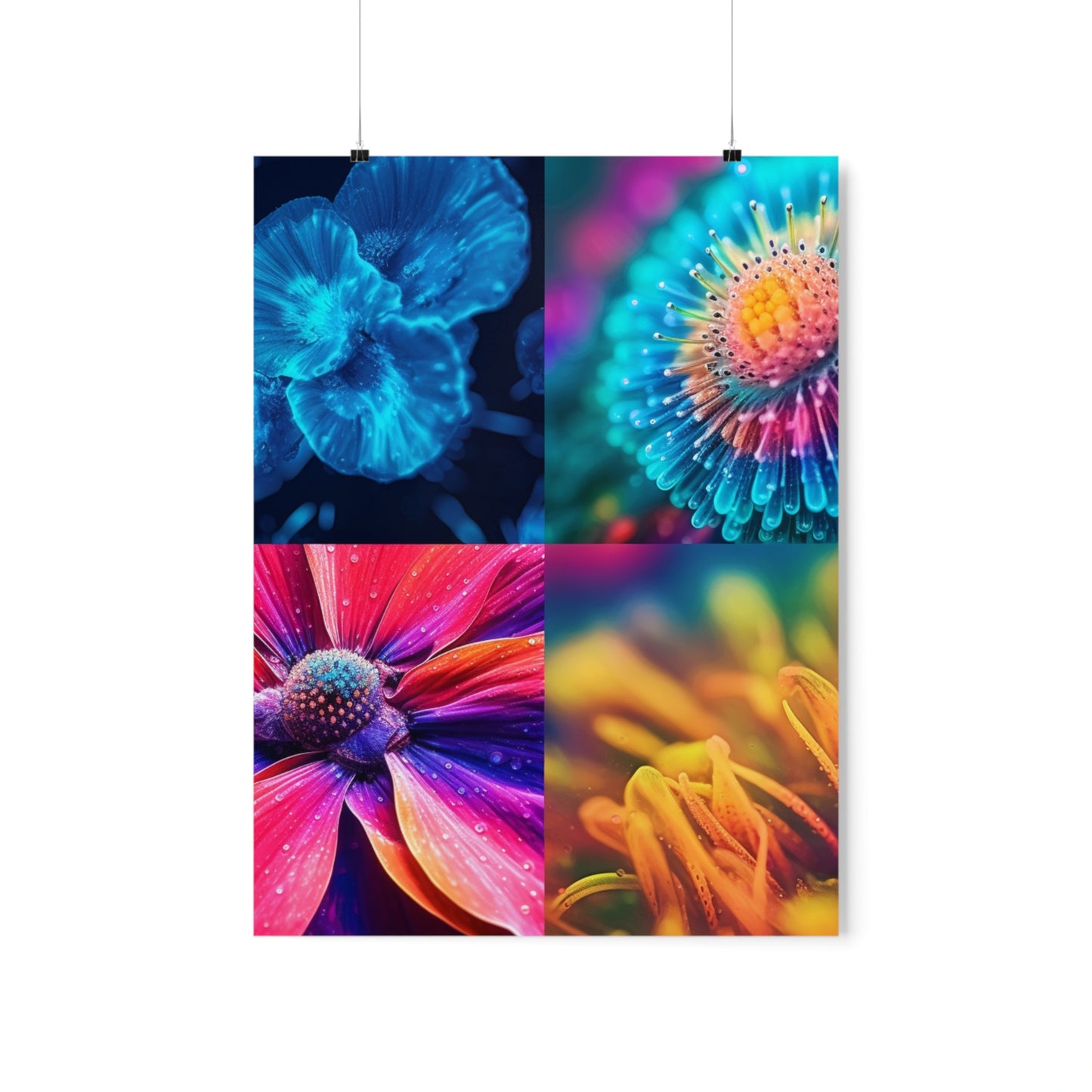 Premium Matte Vertical Posters Macro Life Photo 1