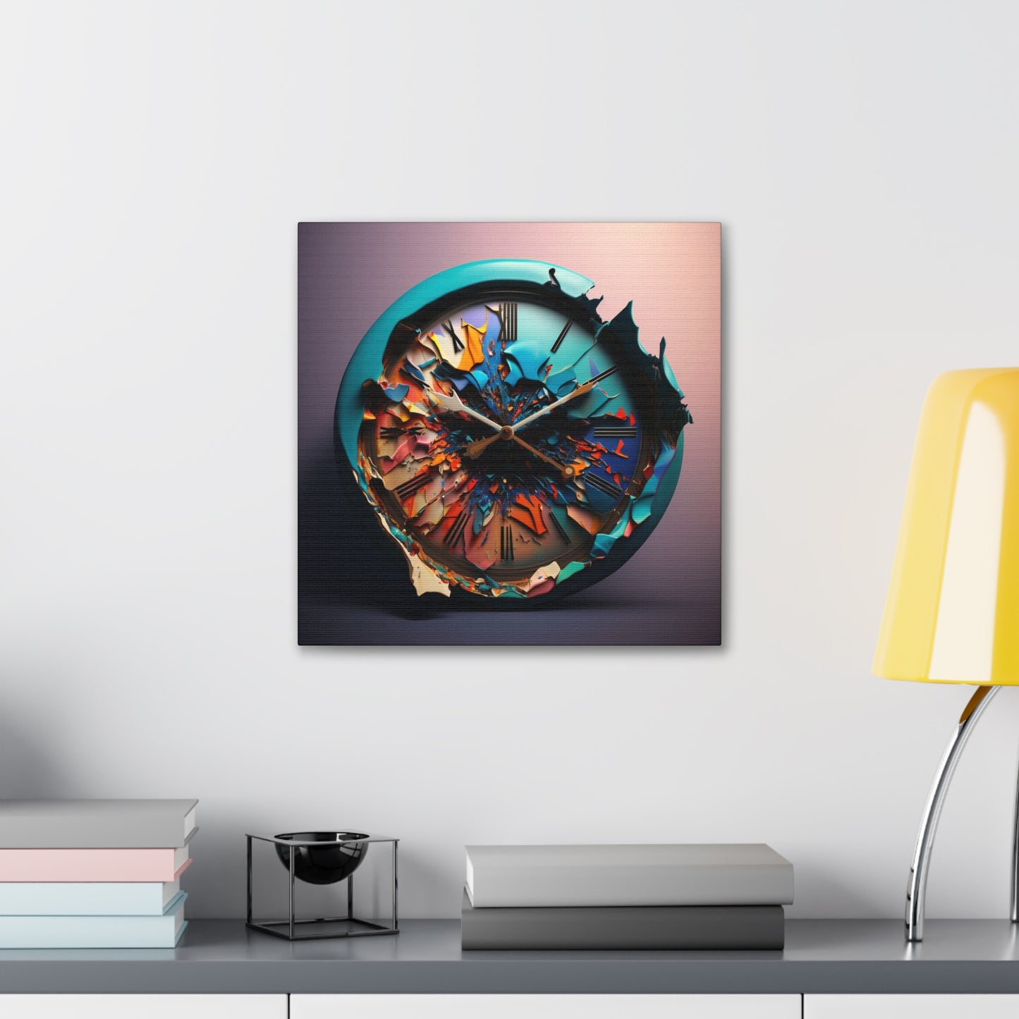 Abstract Color Clock 4