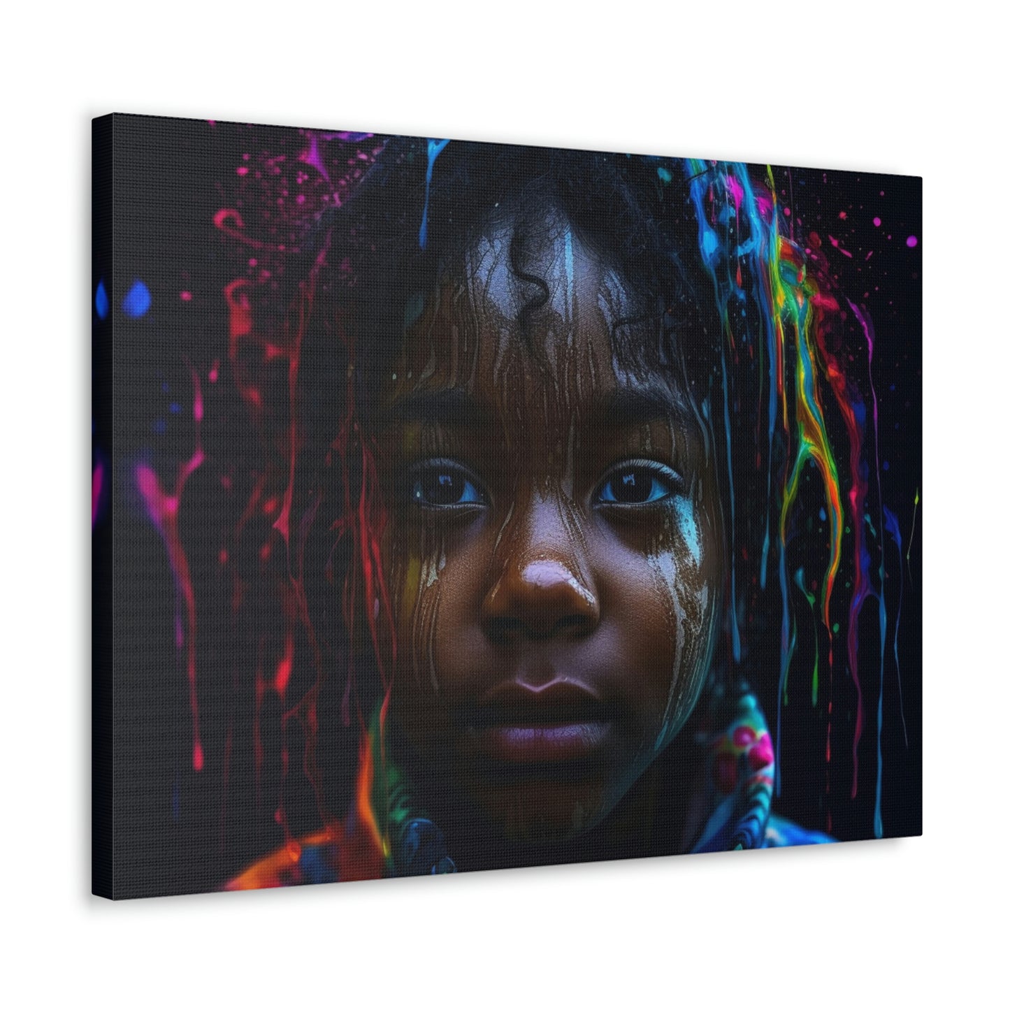 Canvas Gallery Wraps Kid Color Rain 4