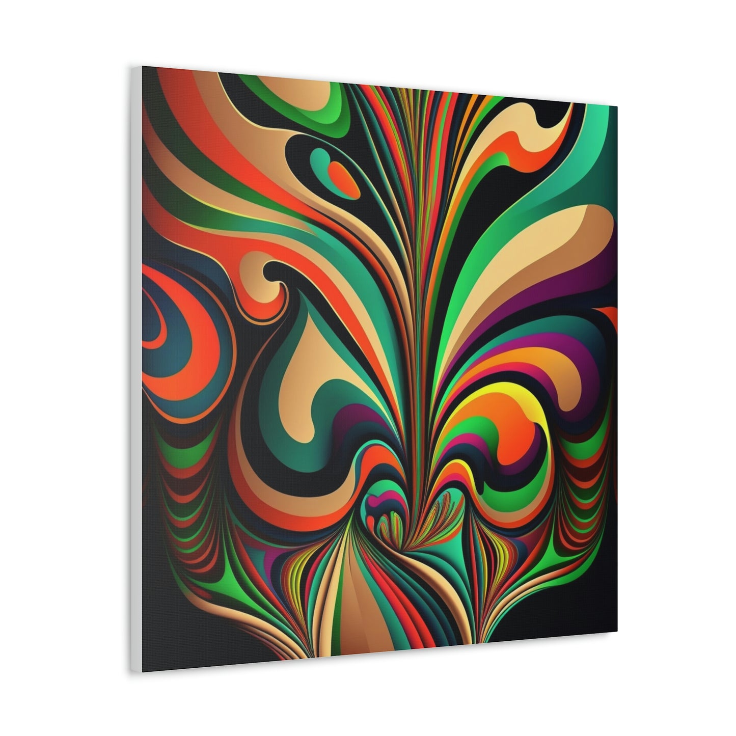 Abstract psychedelic trippy pattern