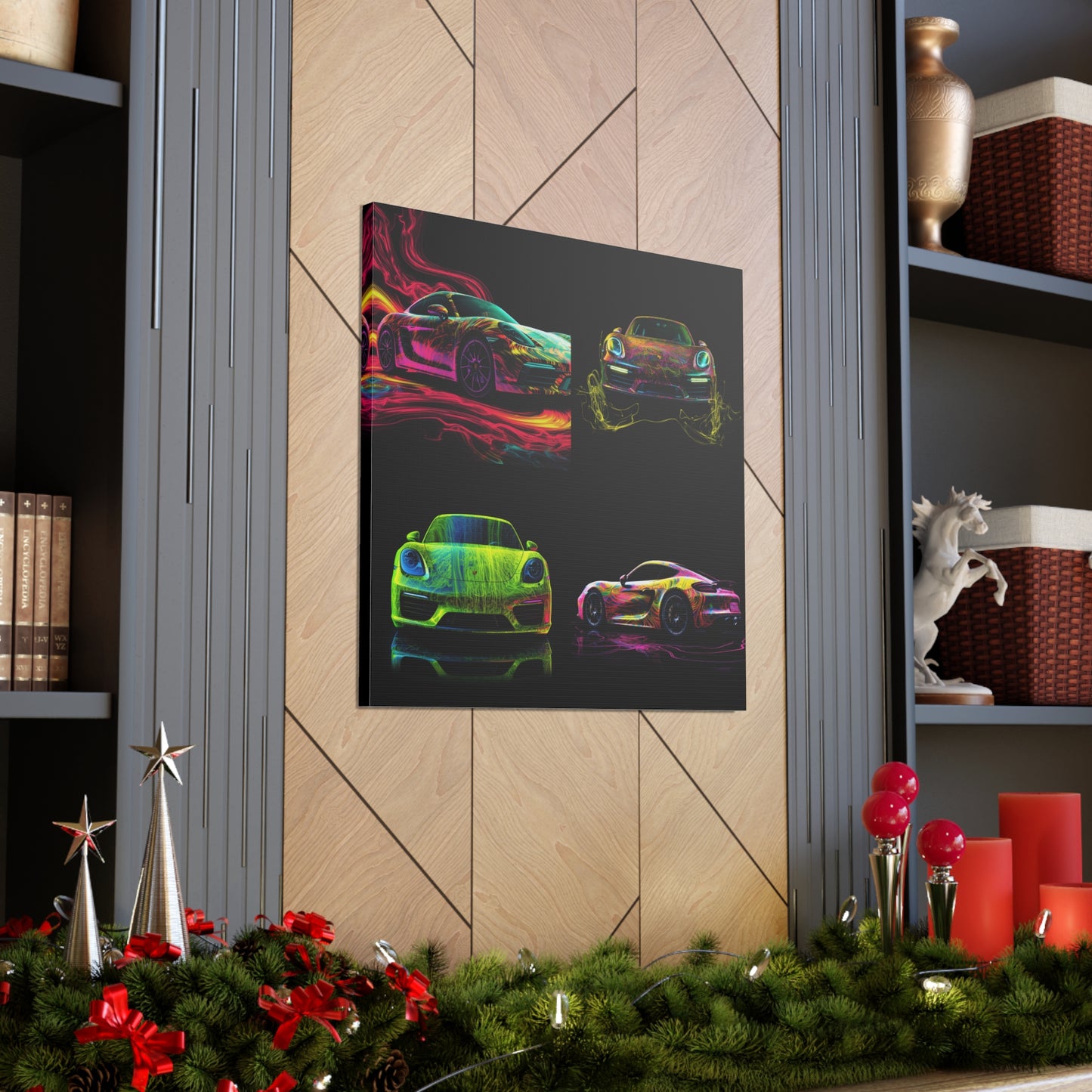 Canvas Gallery Wraps Porsche Flair 4 pack