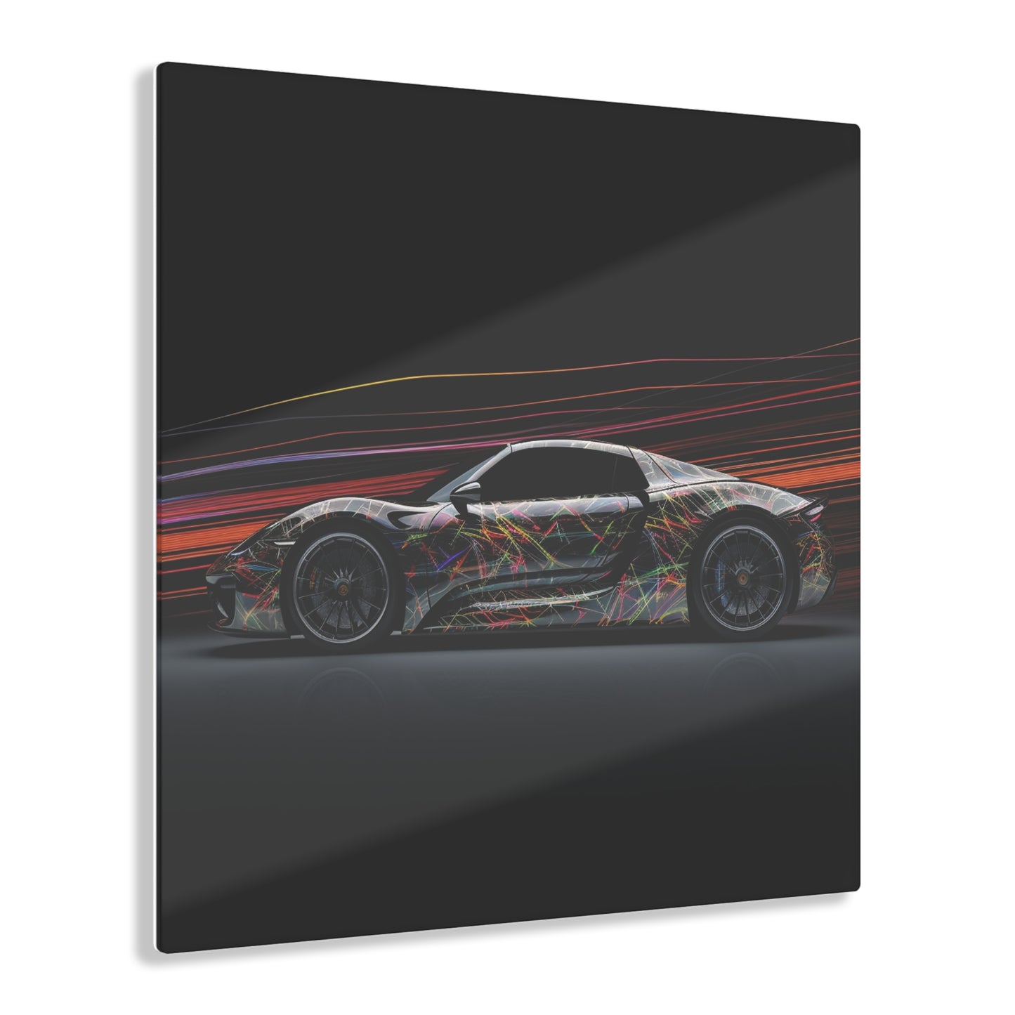 Acrylic Prints Porsche Line 4