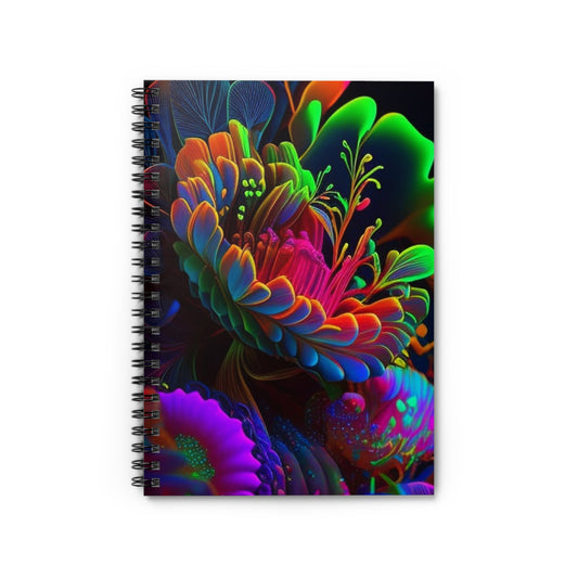 Spiral Notebook - Ruled Line Macro Florescent 2