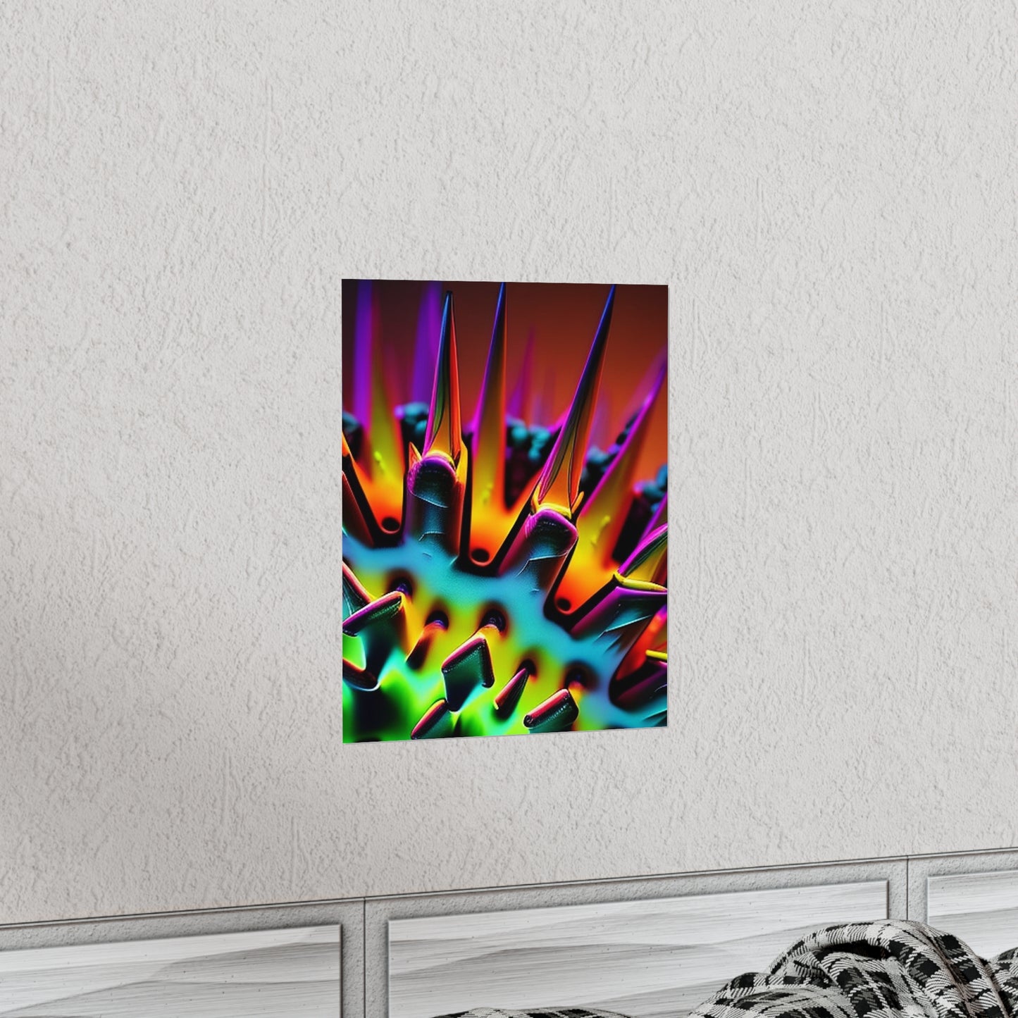 posters  Macro Neon Spike 4