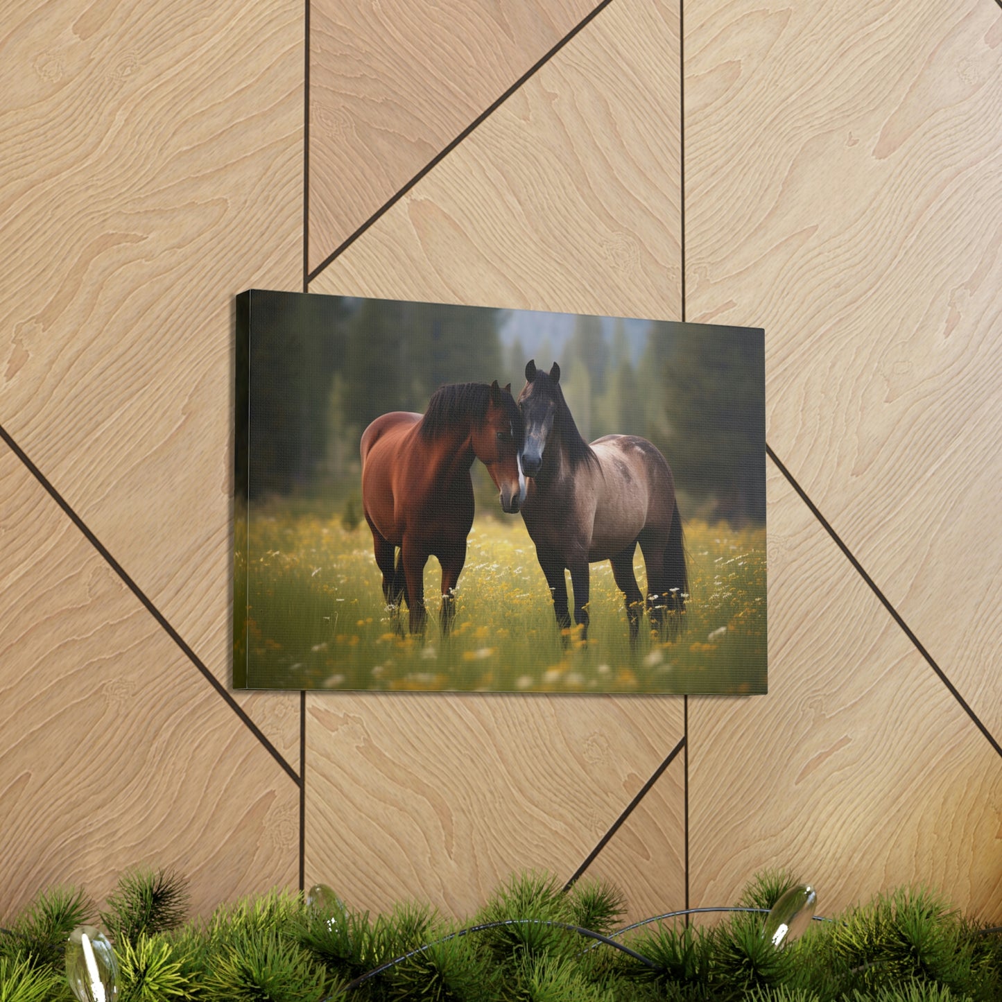 Canvas Gallery Wraps Horse Buddy 1