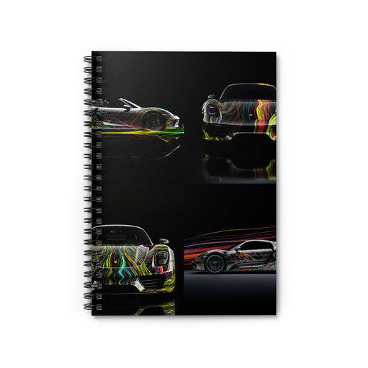 Spiral Notebook - Ruled Line Porsche Line 5