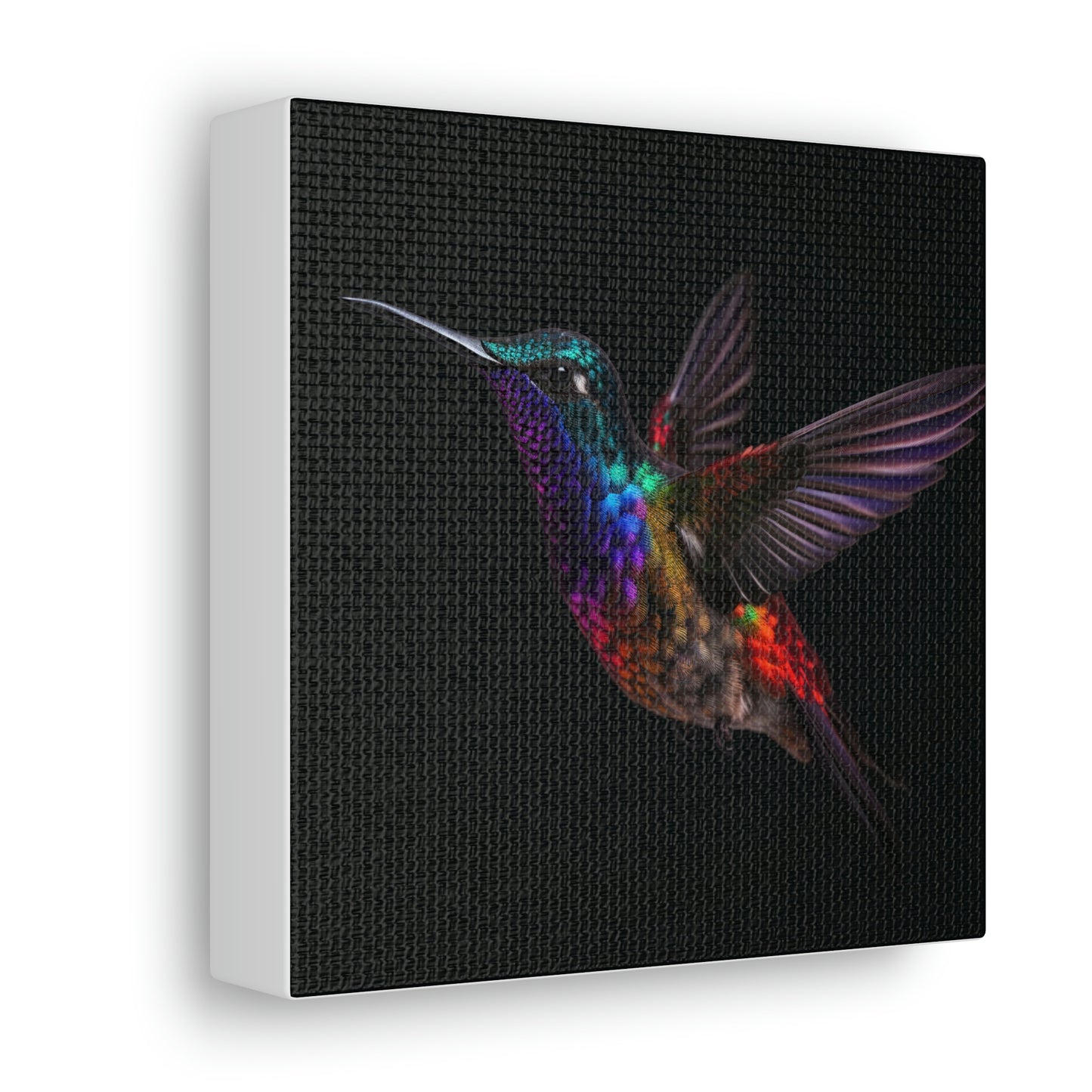 colorful hummingbird real look