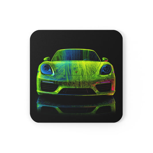 Cork Back Coaster Porsche Flair 3