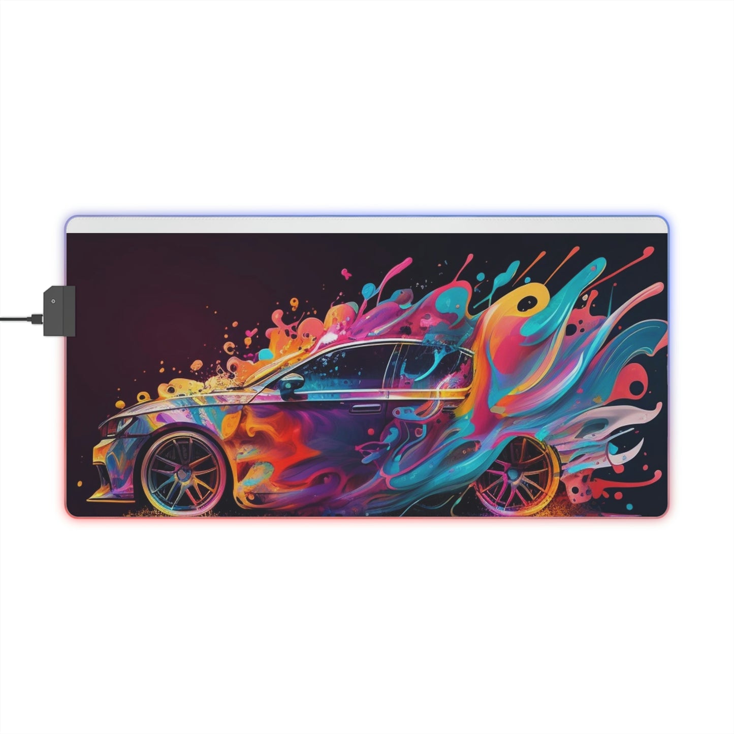LED Gaming Mouse Pad Hotrod Color 2
