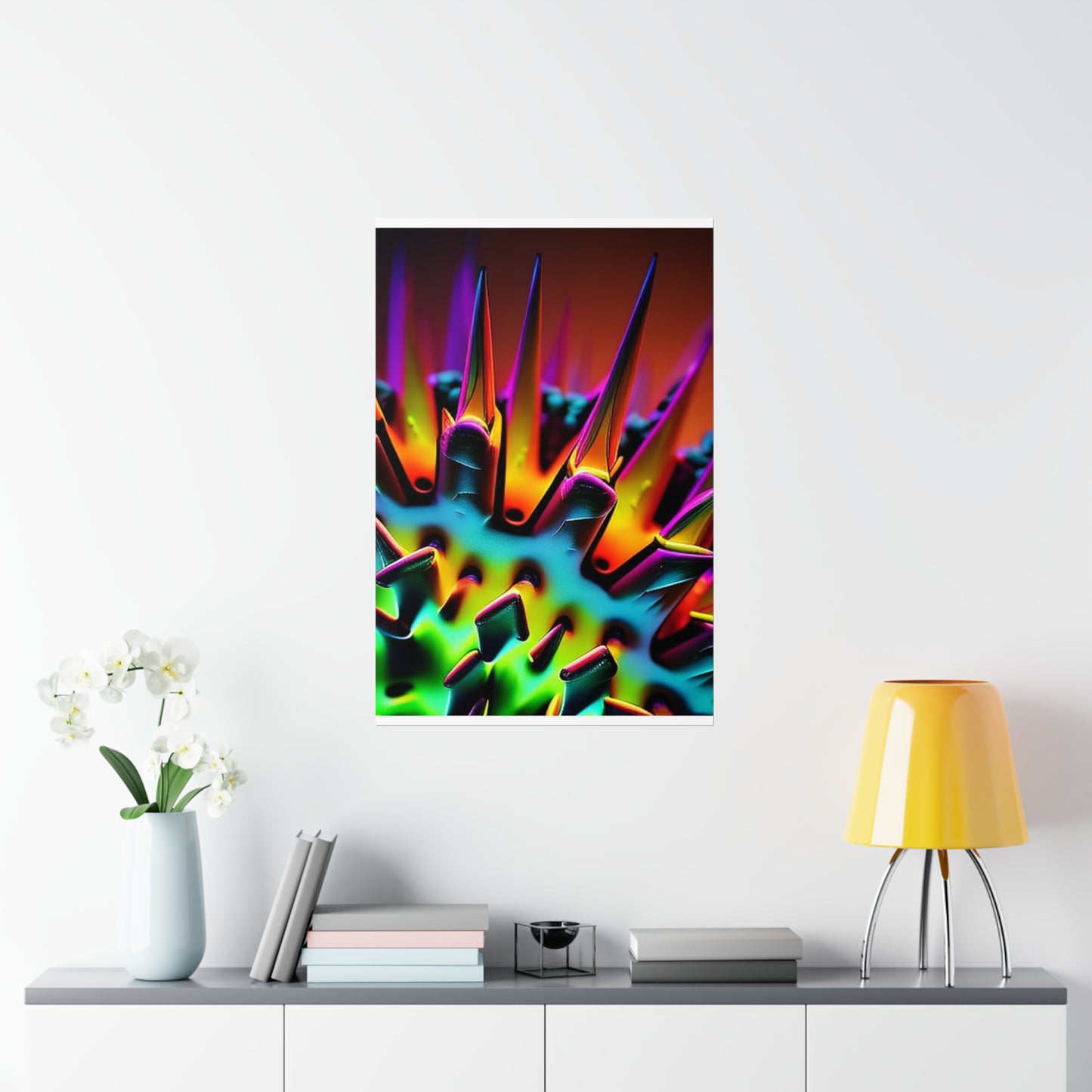 posters  Macro Neon Spike 4