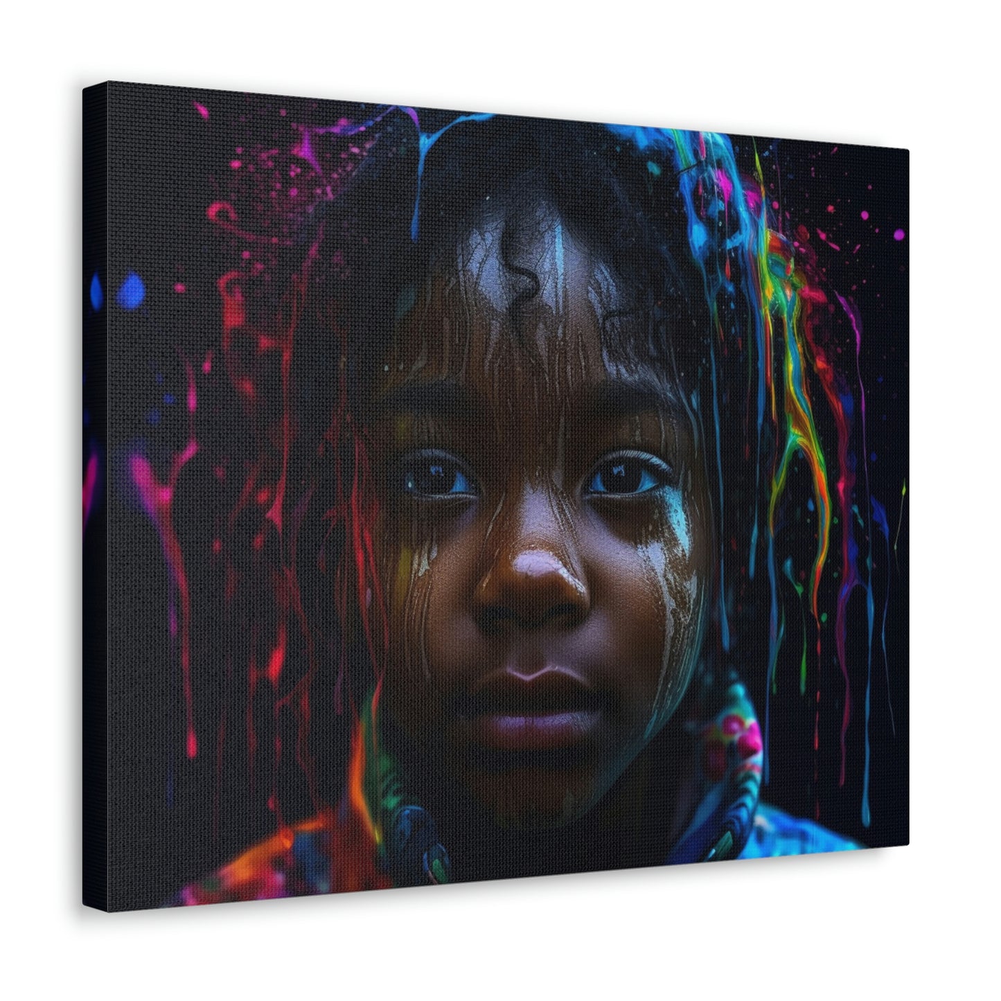 Canvas Gallery Wraps Kid Color Rain 4