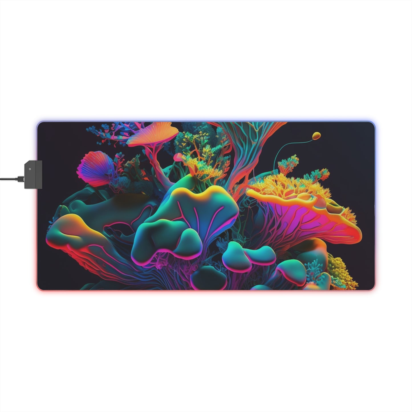 LED Gaming Mouse Pad Macro Coral Reef 1