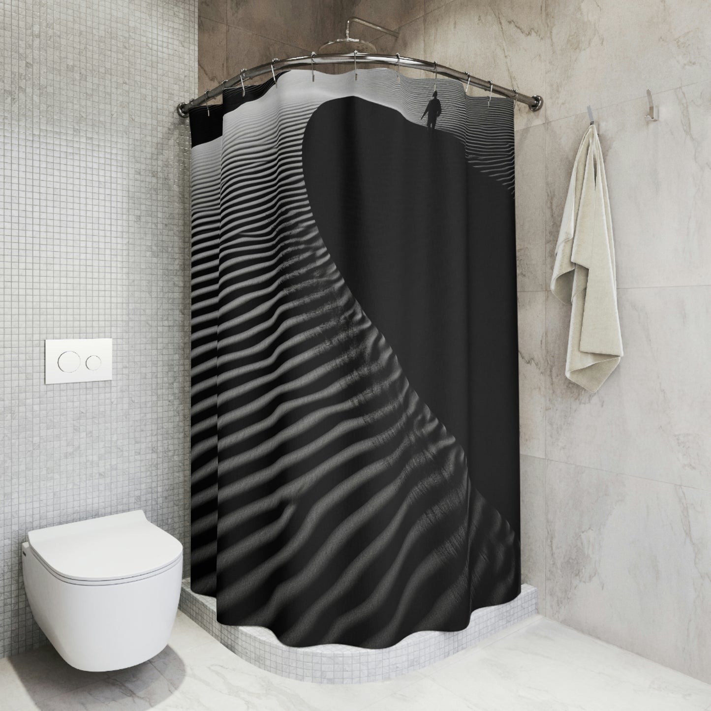 Polyester Shower Curtain desert bliss 4