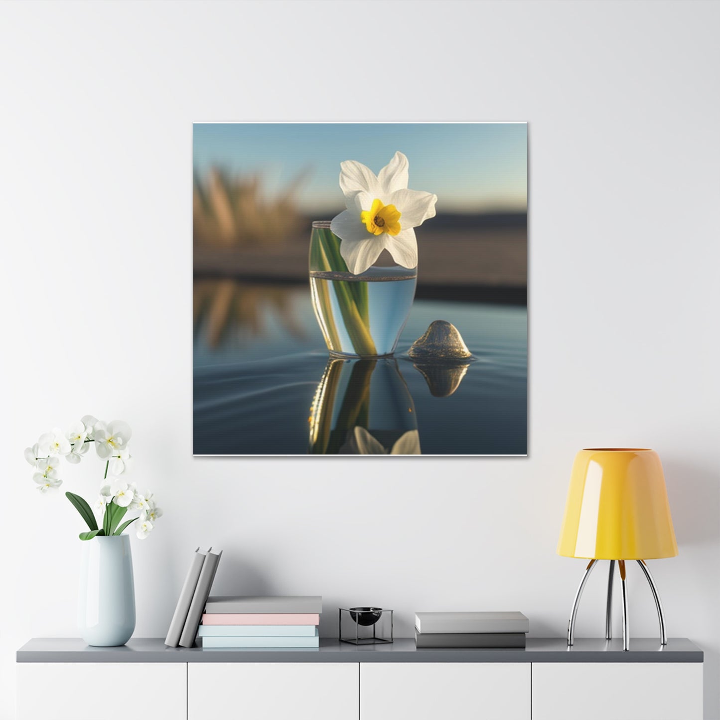 Canvas Gallery Wraps Daffodil 4