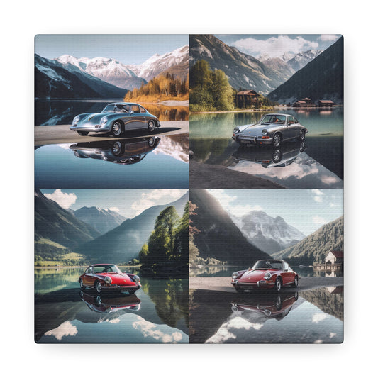 Canvas Gallery Wraps Porsche Lake 4 pack