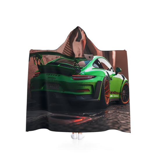 Hooded Blanket porsche 911 gt3 1