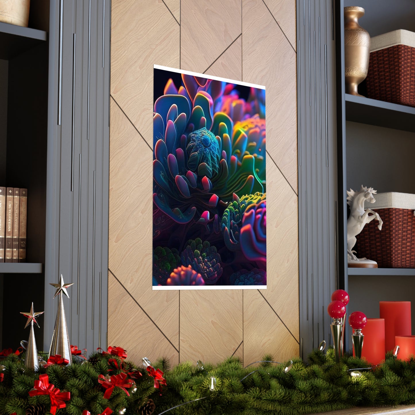 Premium Matte Vertical Posters Ocean Life Macro 4