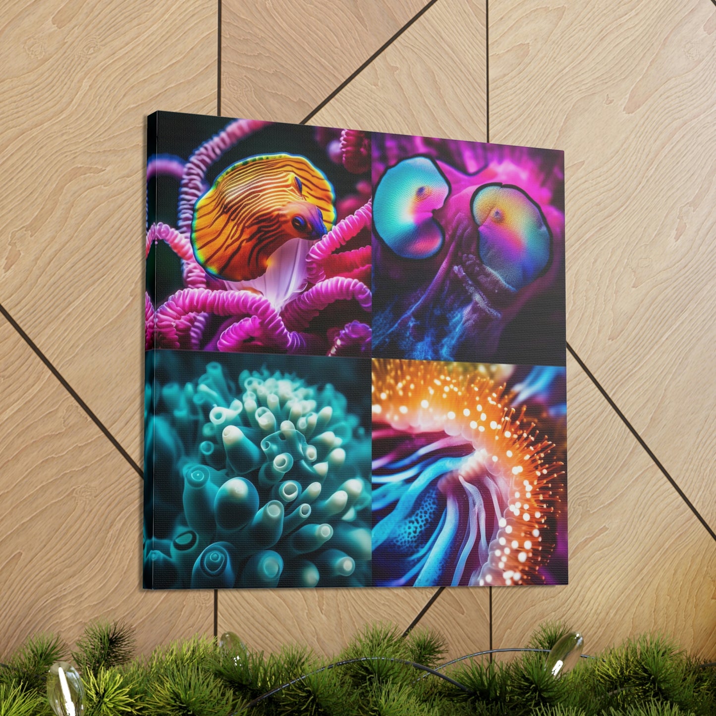 Canvas Gallery Wraps Ocean Anemone 1