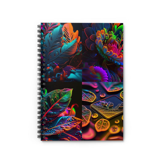 Spiral Notebook - Ruled Line Macro Florescent 5