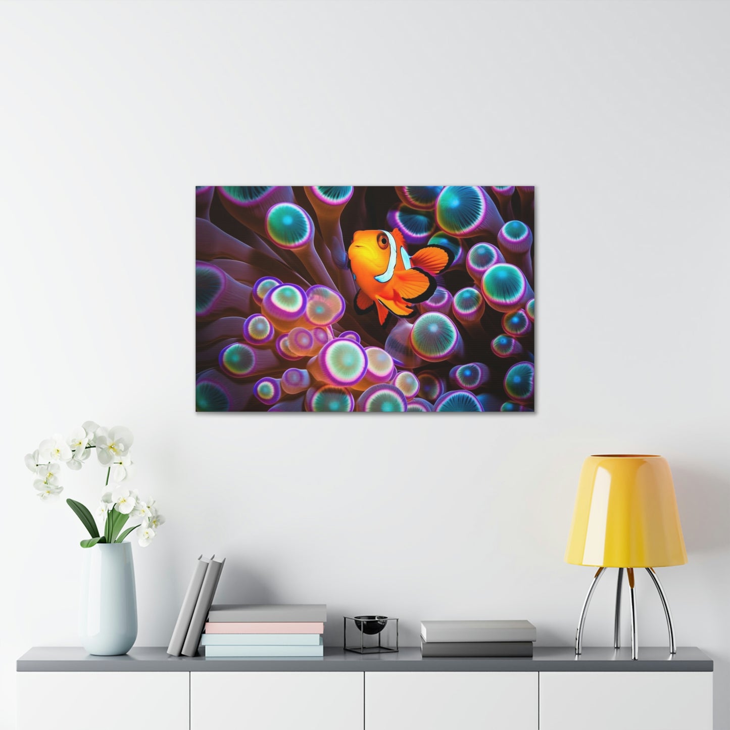 Canvas Gallery Wraps Ocean Anemone 3