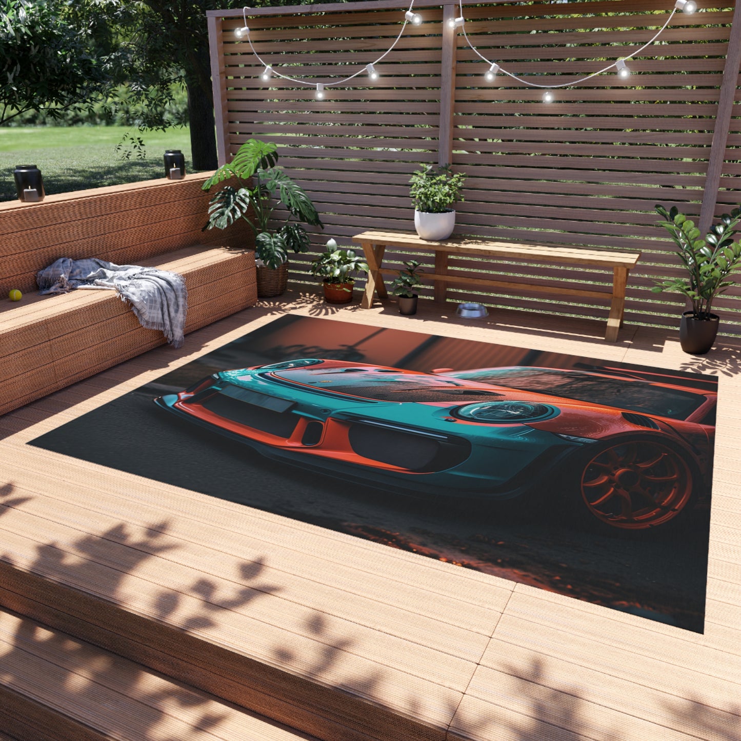 Outdoor Rug  porsche 911 gt3 3