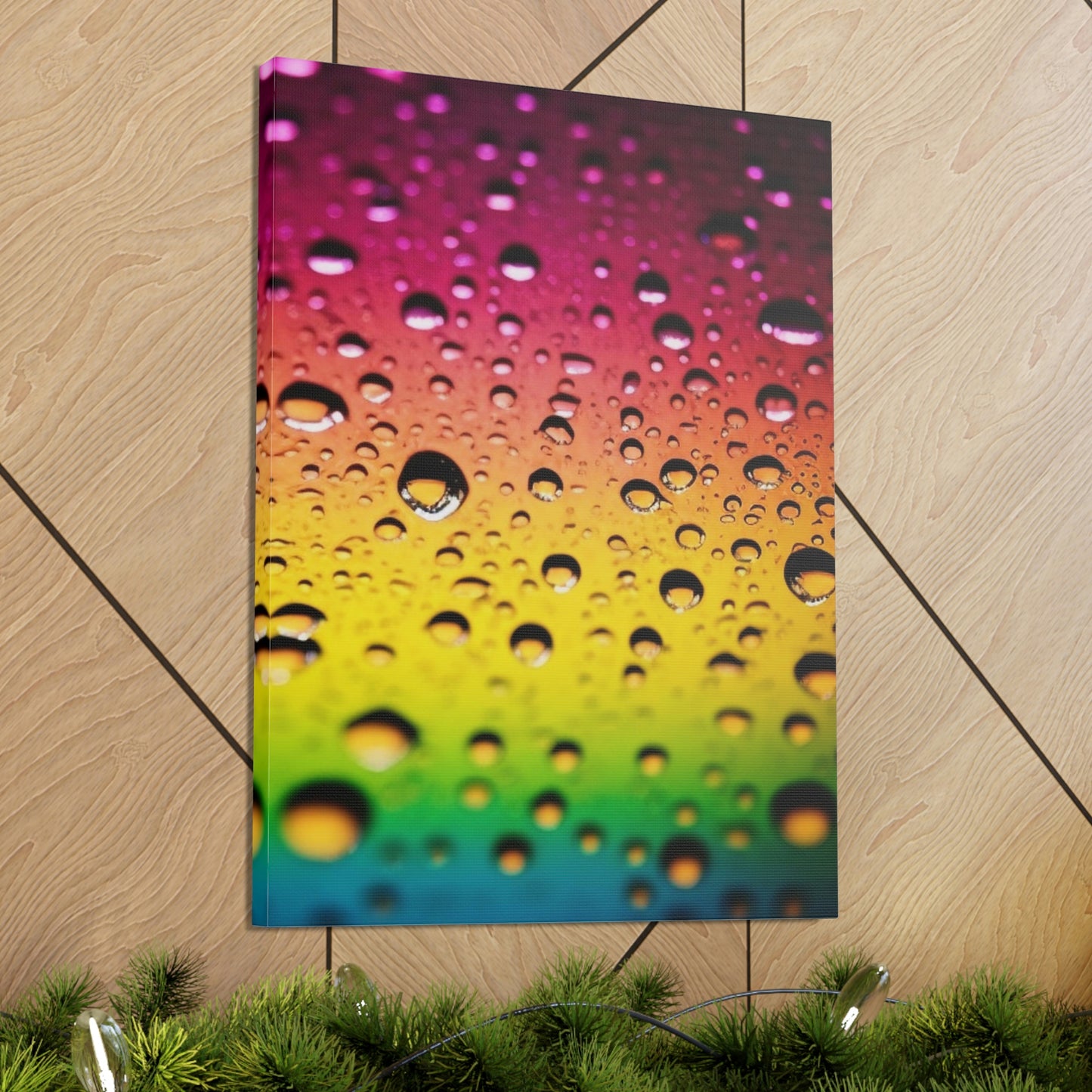 Canvas Gallery Wraps Water Drops