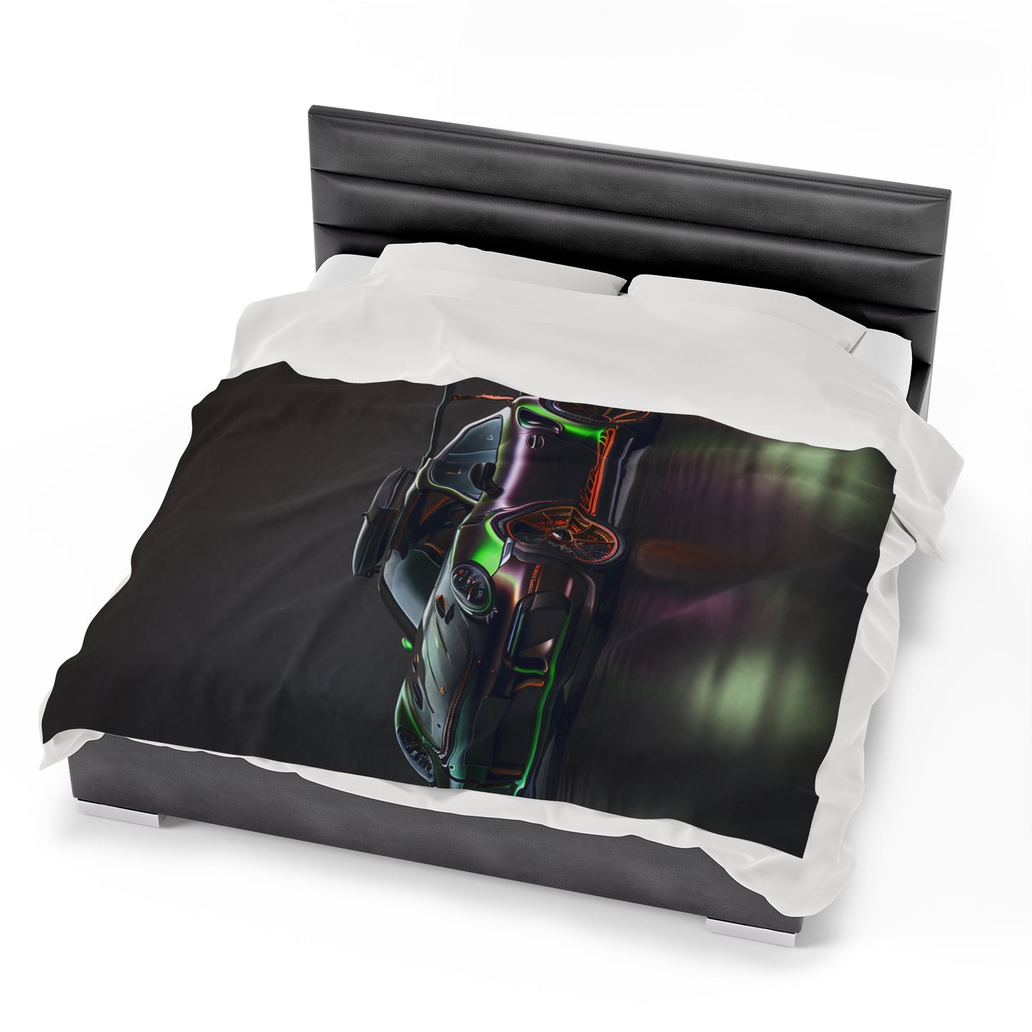 Velveteen Plush Blanket Porsche Color 2