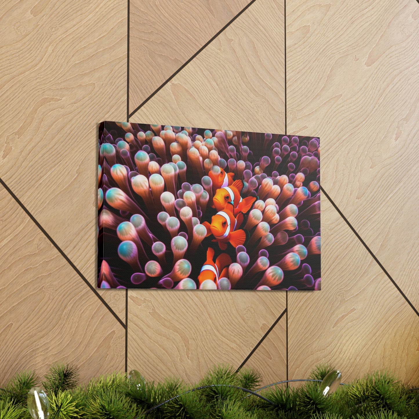 Canvas Gallery Wraps Clown Fish 3