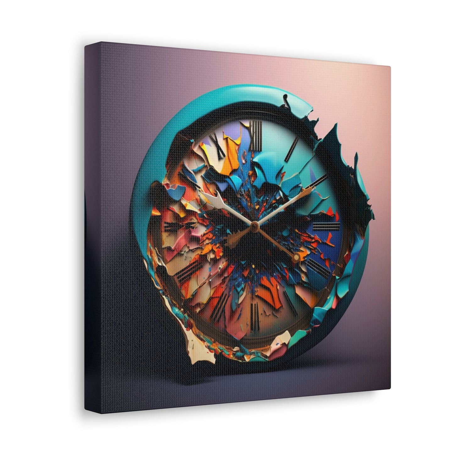 Abstract Color Clock 4