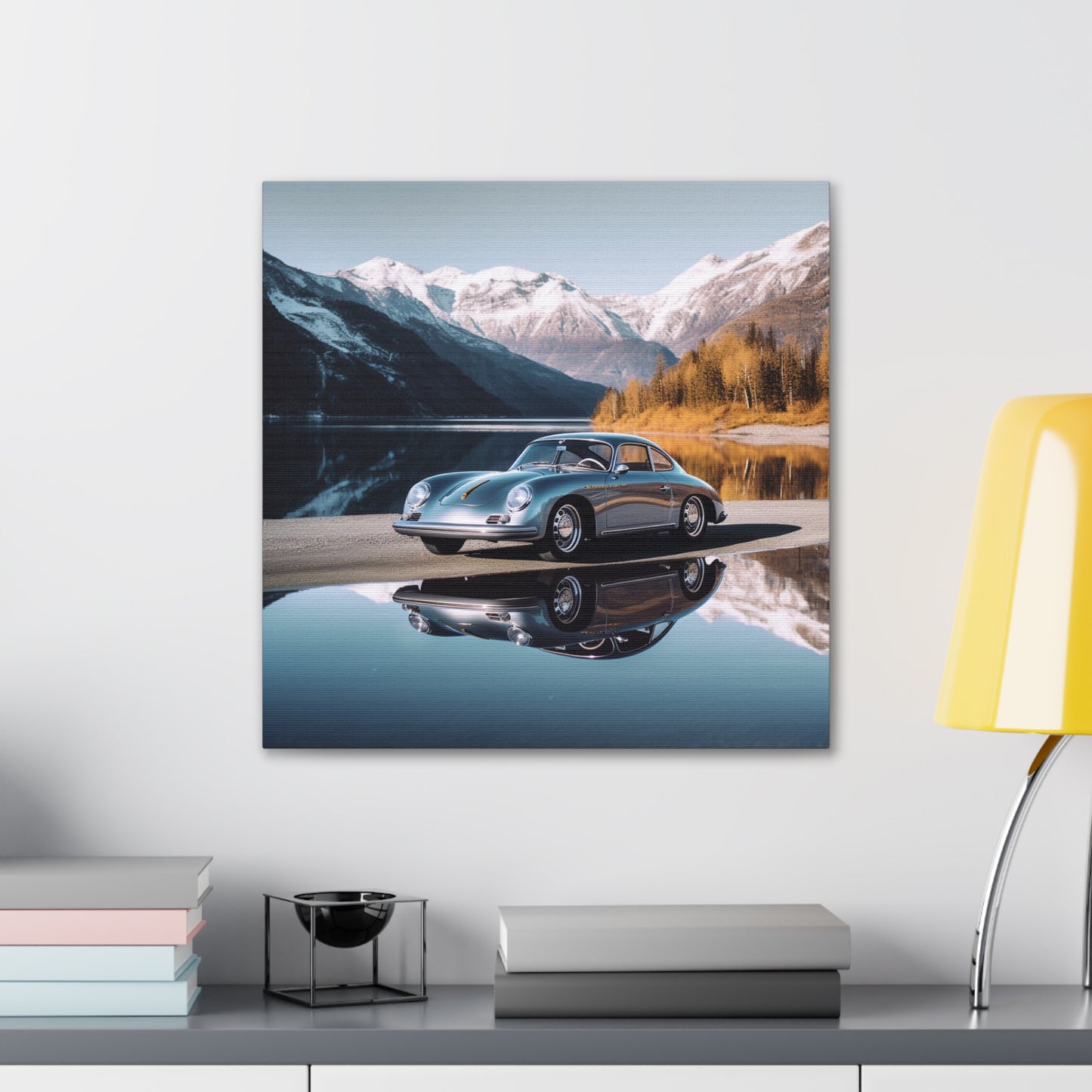 Canvas Gallery Wraps Porsche Lake 1