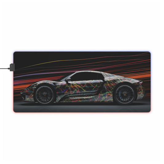 LED Gaming Mouse Pad Porsche Line 4