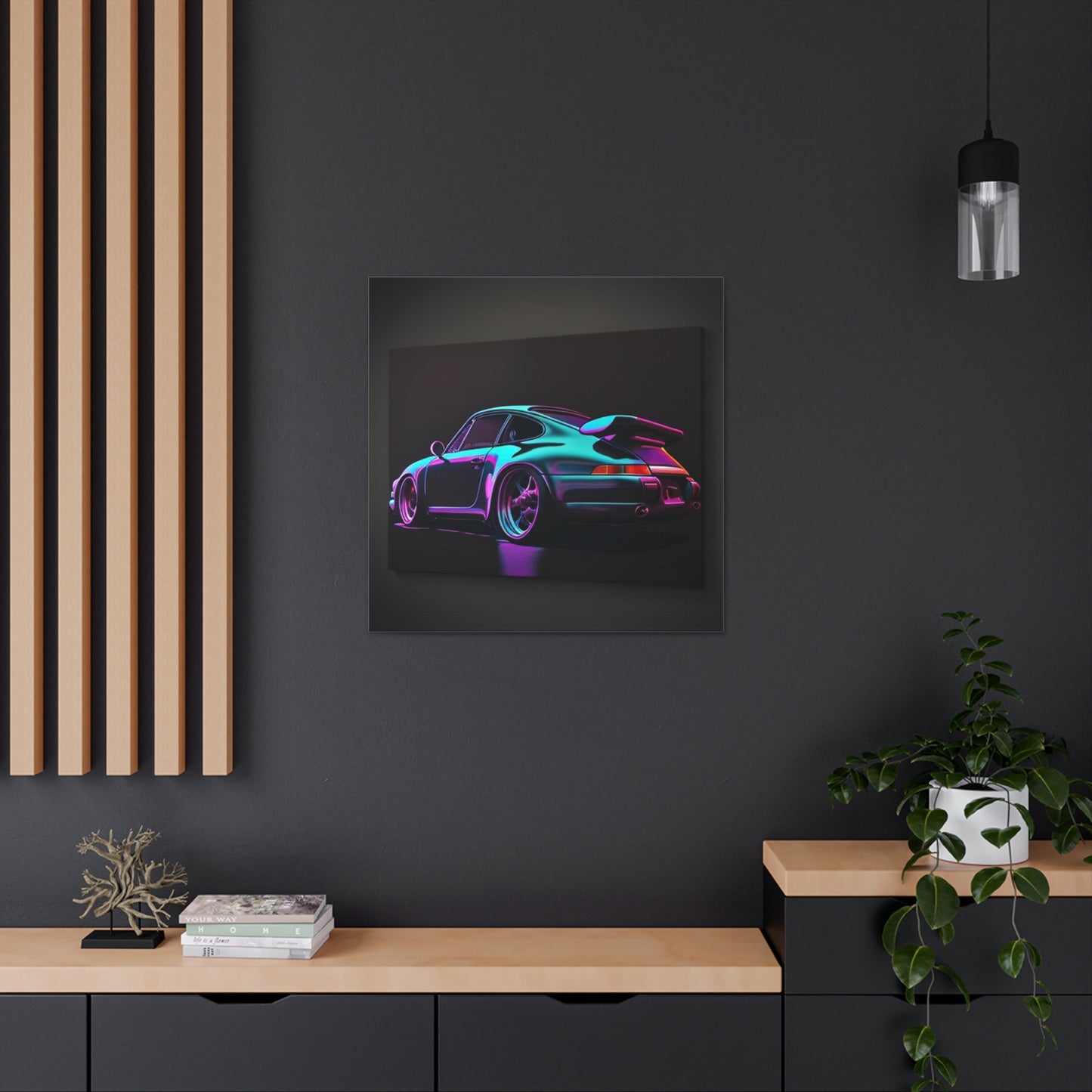 Canvas Gallery Wraps Porsche Purple 2