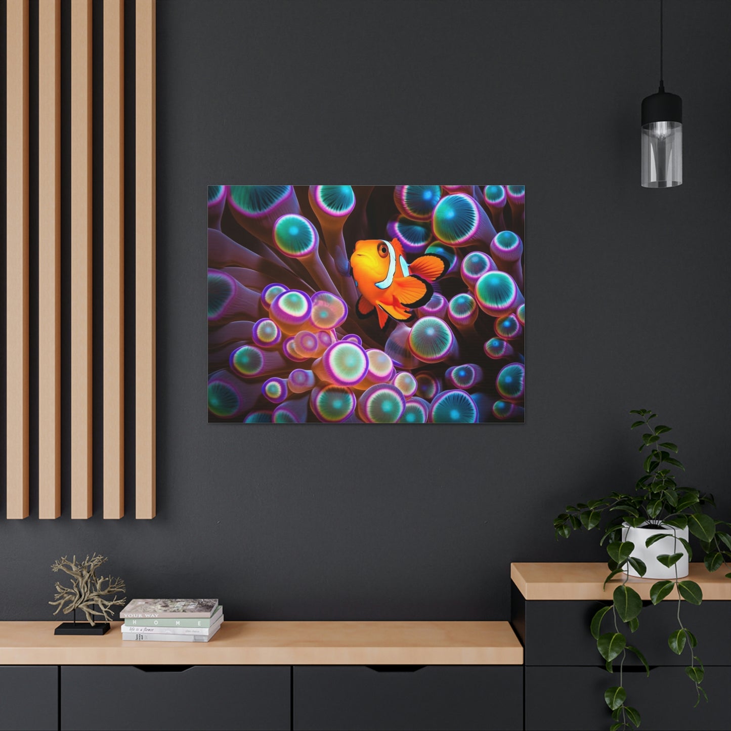 Canvas Gallery Wraps Ocean Anemone 3