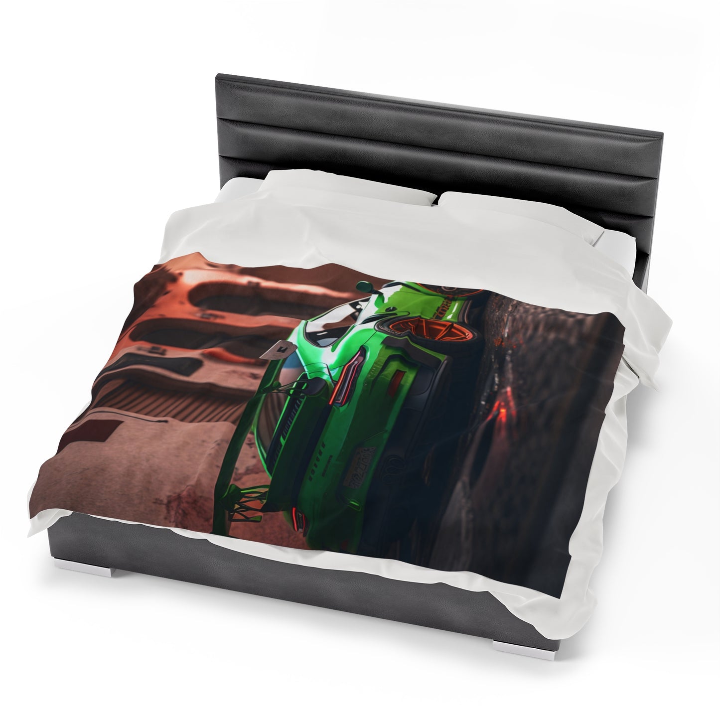 Velveteen Plush Blanket porsche 911 gt3 1