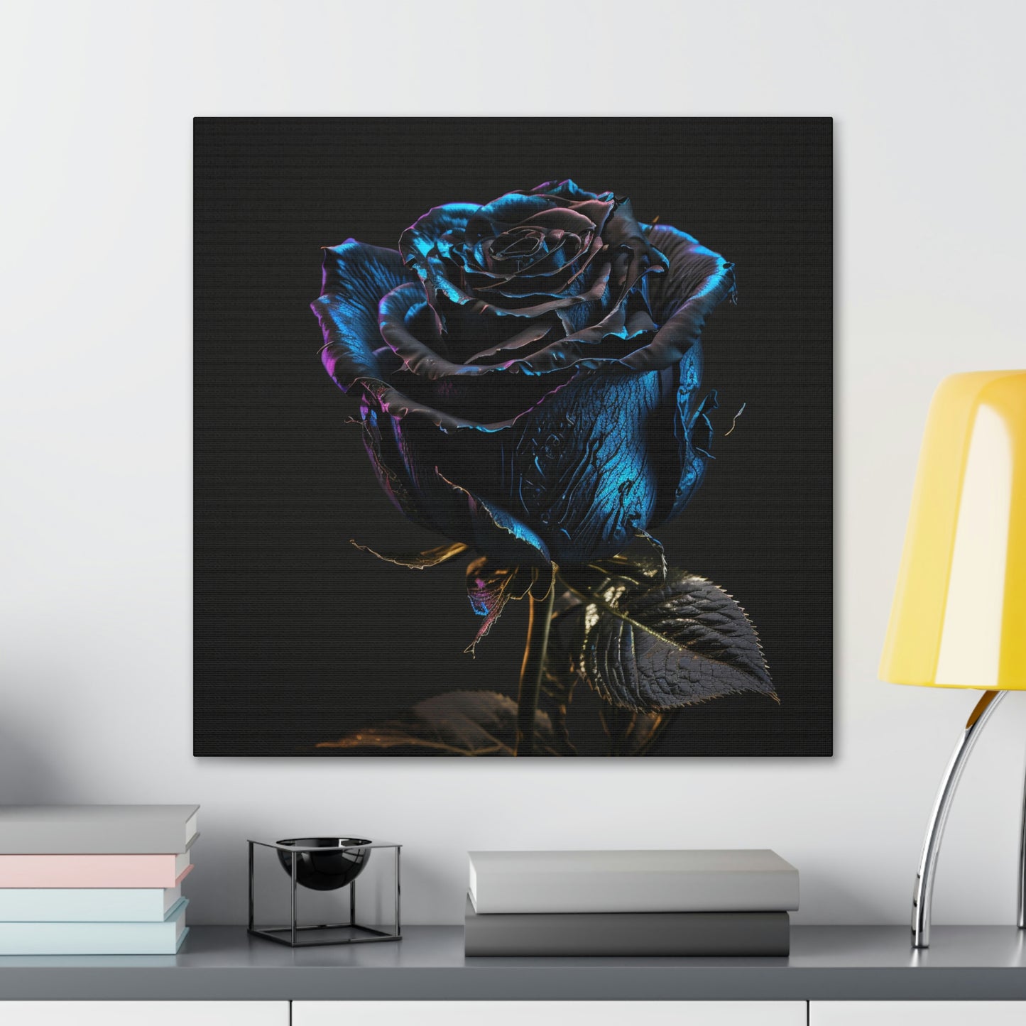 Black Blue Rose 1