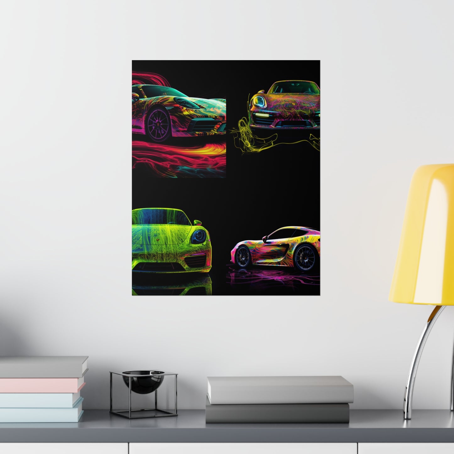 Premium Matte Vertical Posters Porsche Flair 5