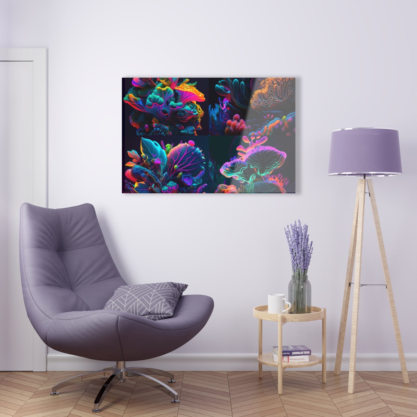 Acrylic Prints Macro Coral Reef 5