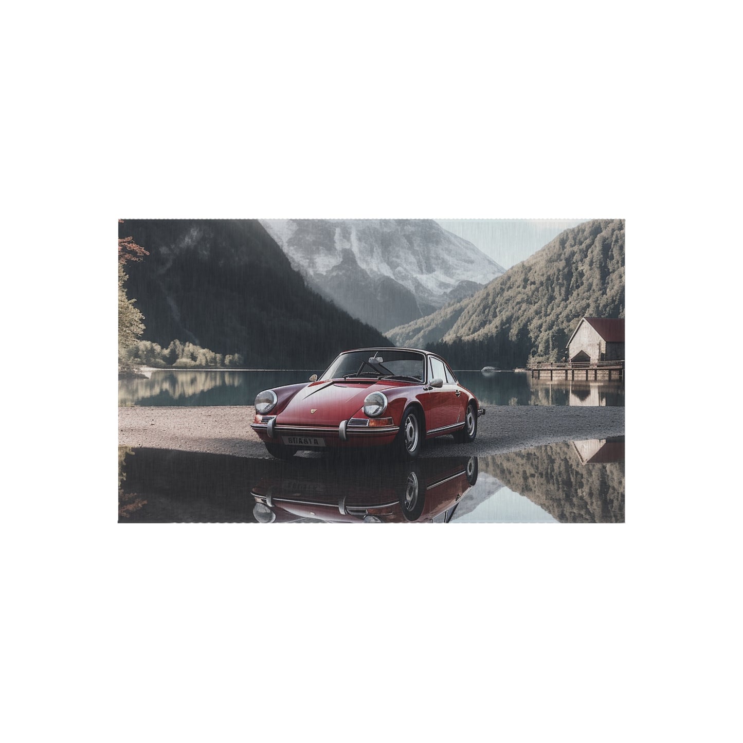 Outdoor Rug  Porsche Lake 4