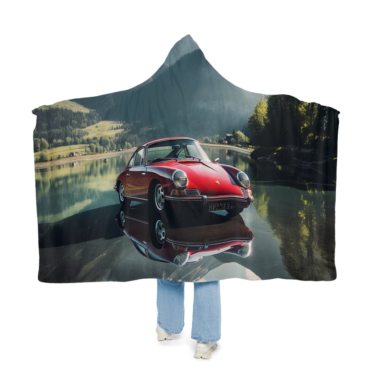 Snuggle Hooded Blanket Porsche Lake 3