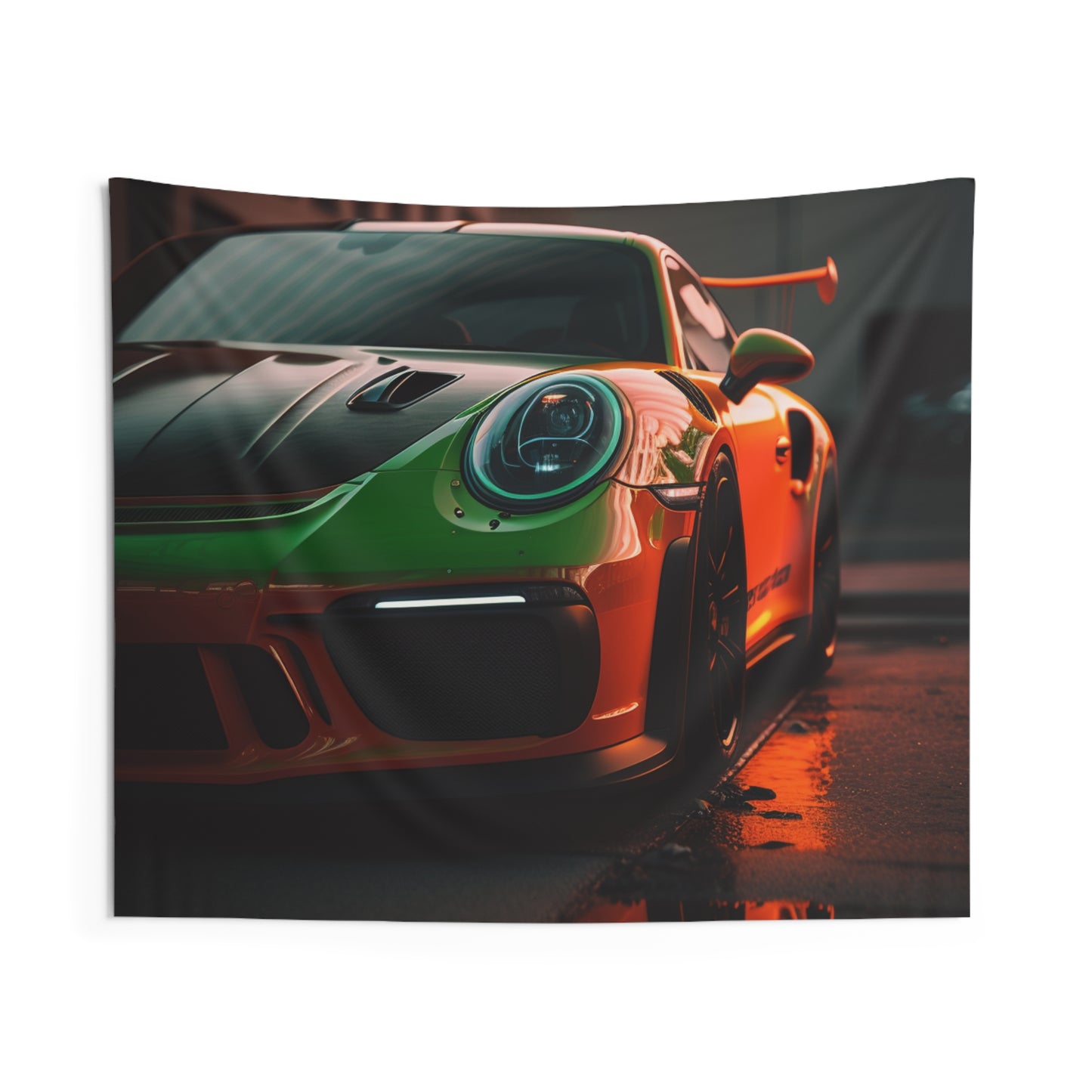 Indoor Wall Tapestries porsche 911 gt3 2