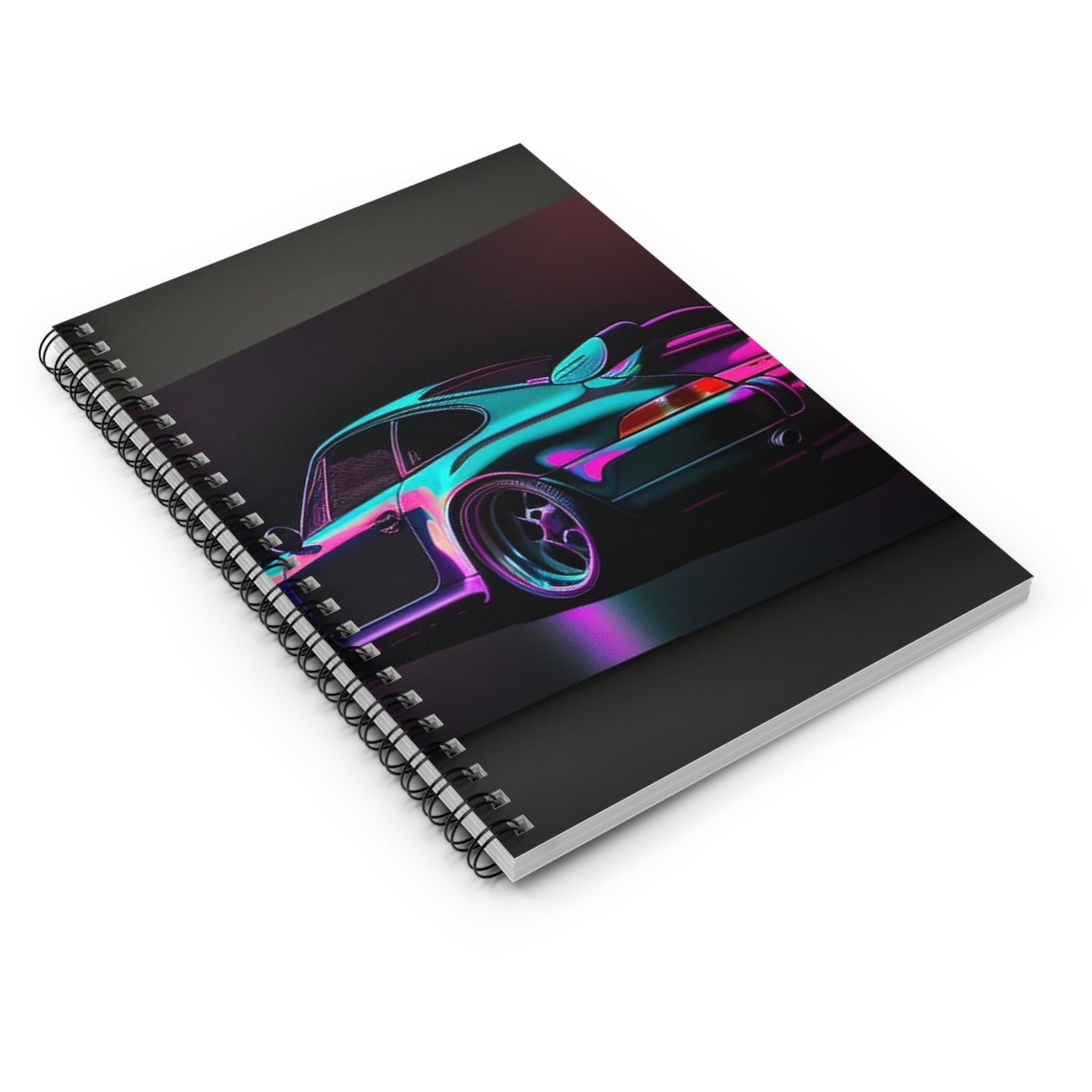 Spiral Notebook - Ruled Line Porsche Purple 1