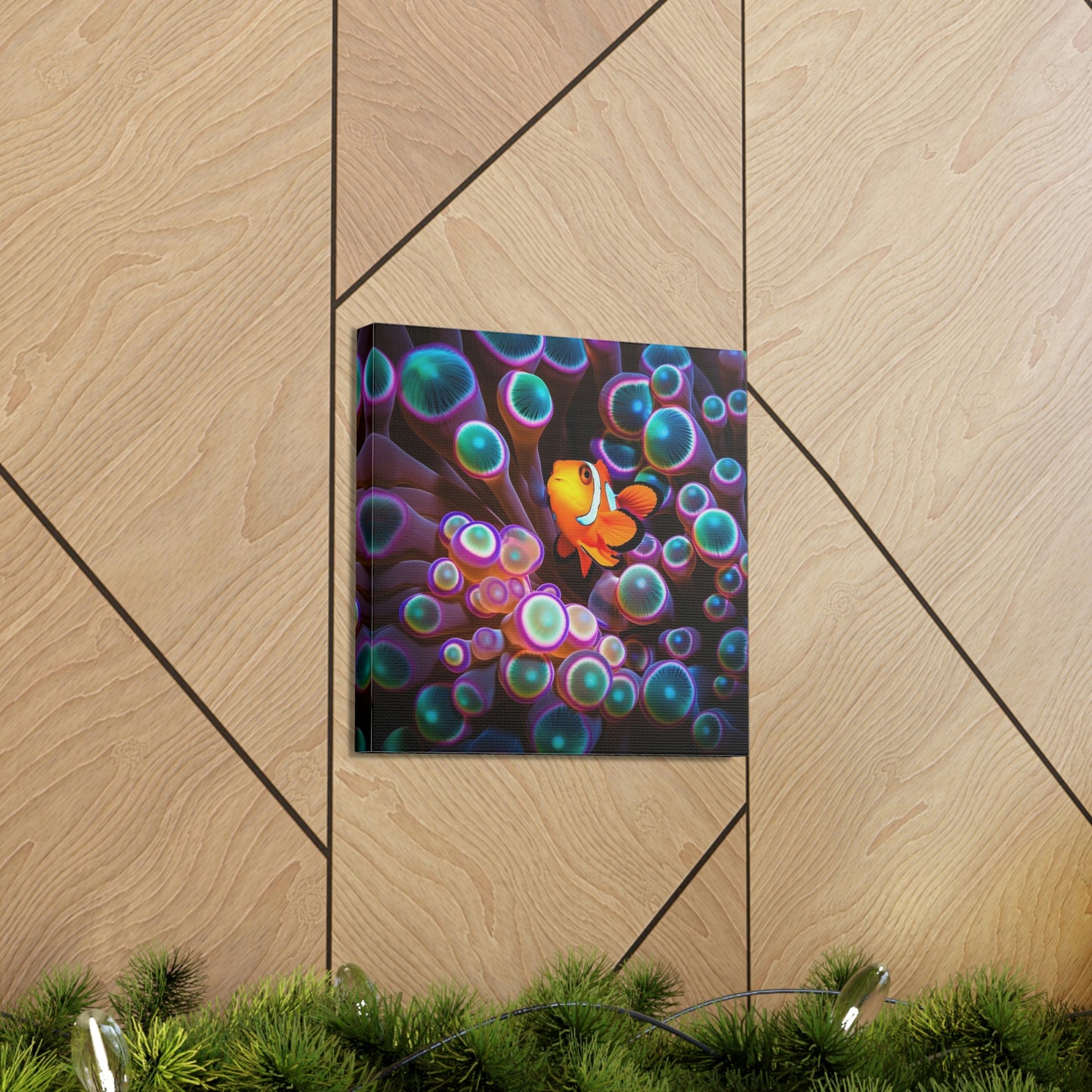 Canvas Gallery Wraps Ocean Anemone 3