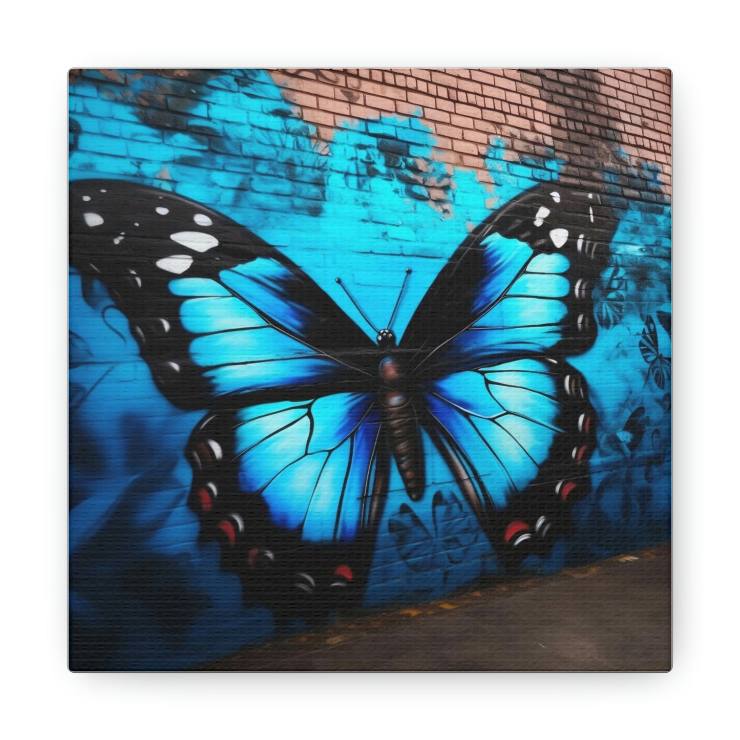 Butterfly street art