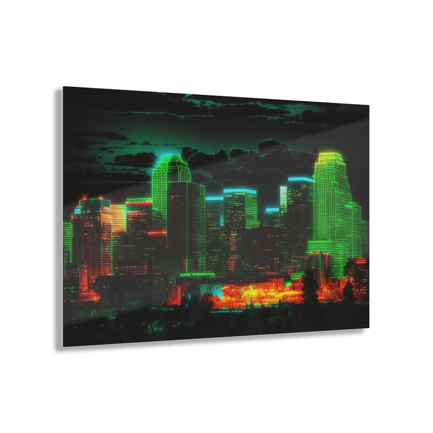 Acrylic Prints Neon Denver 3