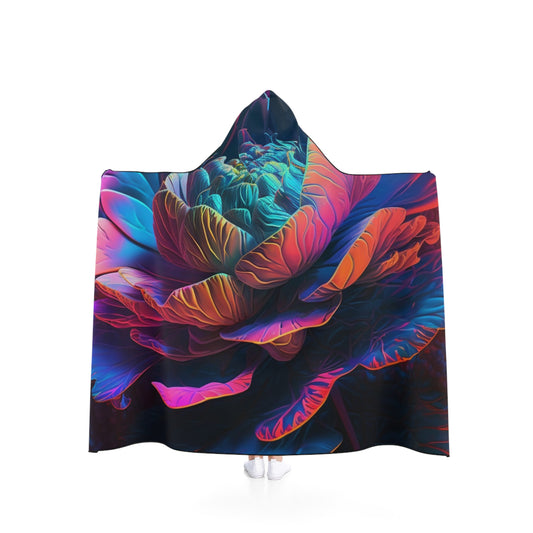 Hooded Blanket Neon Florescent Glow 1