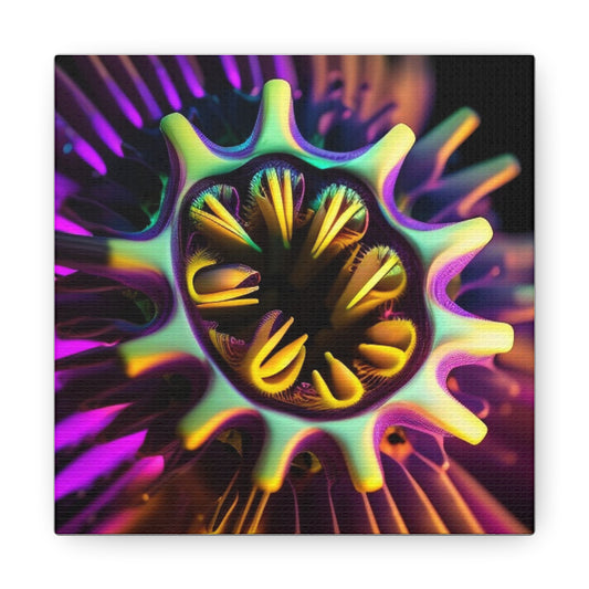 Canvas Gallery Wraps Neon Macro 2