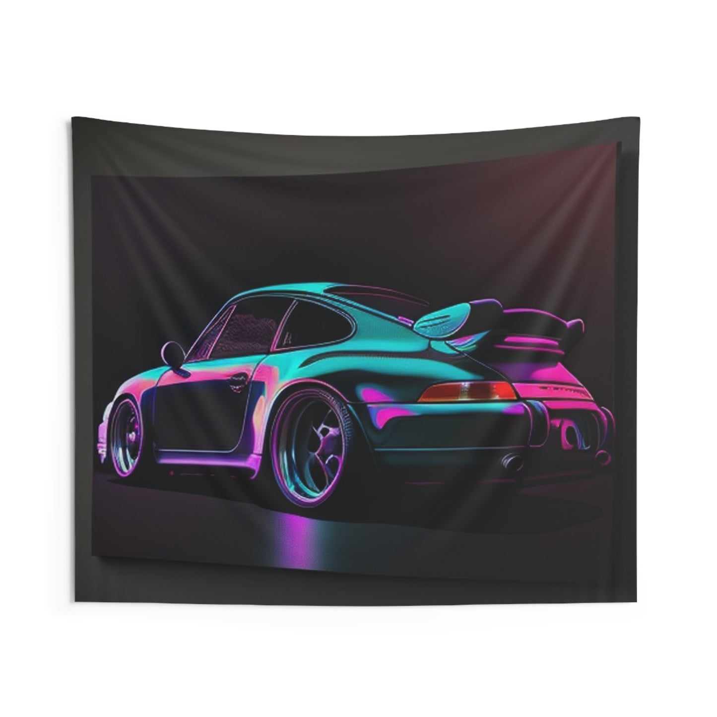 Indoor Wall Tapestries Porsche Purple 1